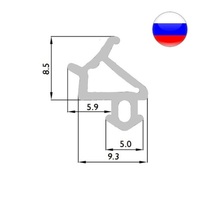Уплотнитель Wintech серый бухта 300 пог.м.
